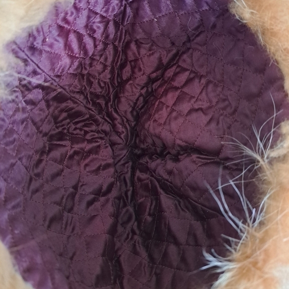 Fur hat winter tan color - Picture 10 of 10